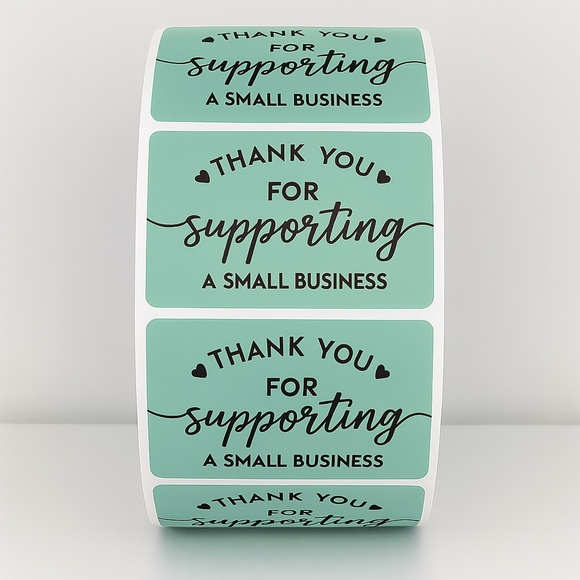 Customer Appreciation Stickers - Small Business Packaging Seals sticker label - Picture 5 of 11